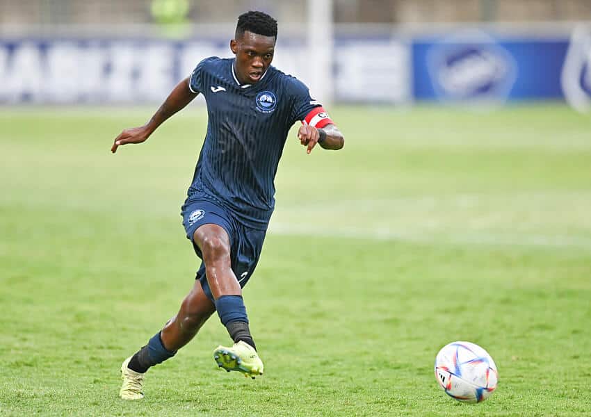 AmaZulu vs Richards Bay lineups and 3 predictions - PSL 2 Katlego Maphathe in action for Richards Bay