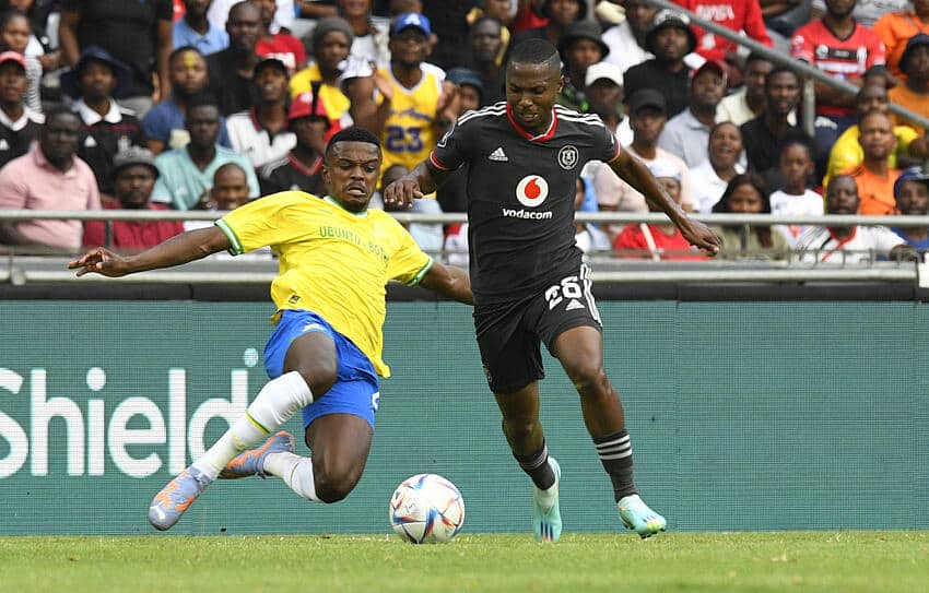 Bandile Shandu - Salary, pictures, girlfriend 4 Bandile Shandu in action for Orlando Pirates