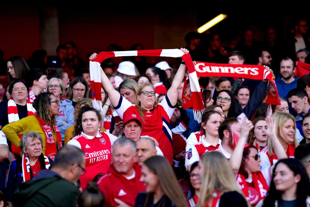 Arsenal fans will hope for a win in Arsenal vs Man City clash