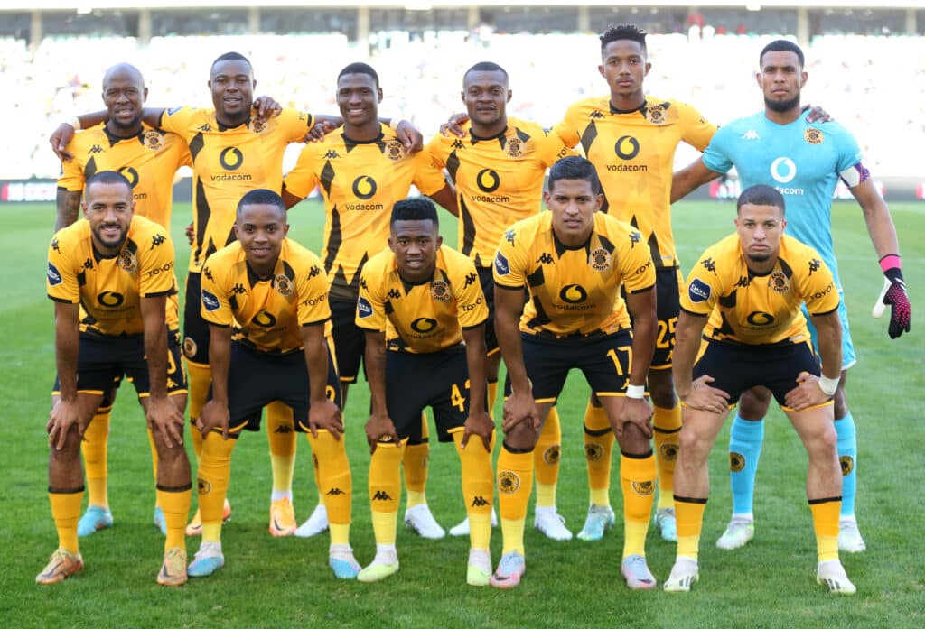 Kaizer Chiefs assemble before a PSL game