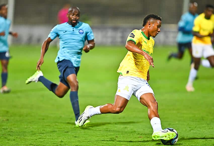 Lucas Ribeiro in action for Mamelodi Sundowns