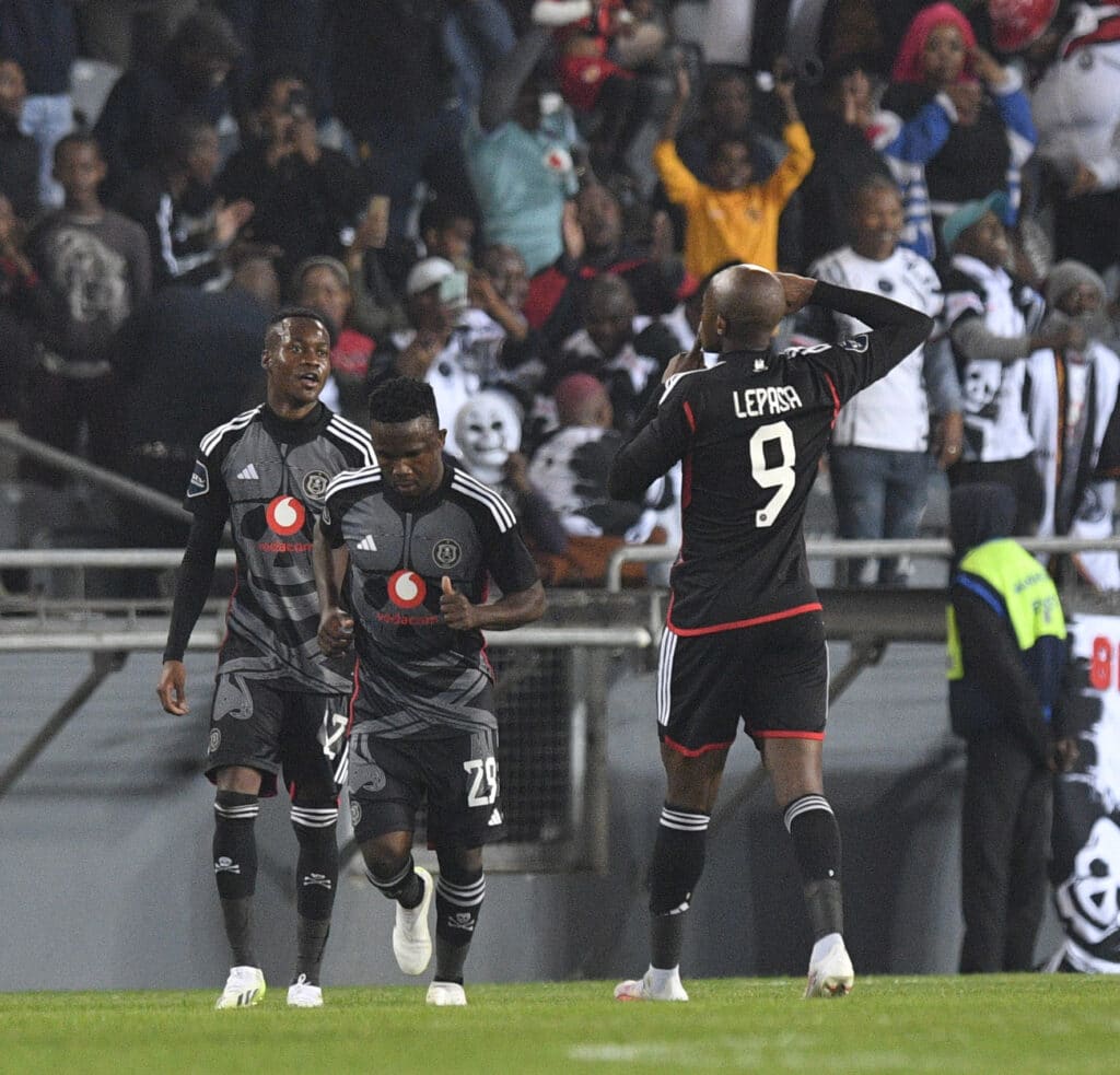 Orlando Pirates players in action