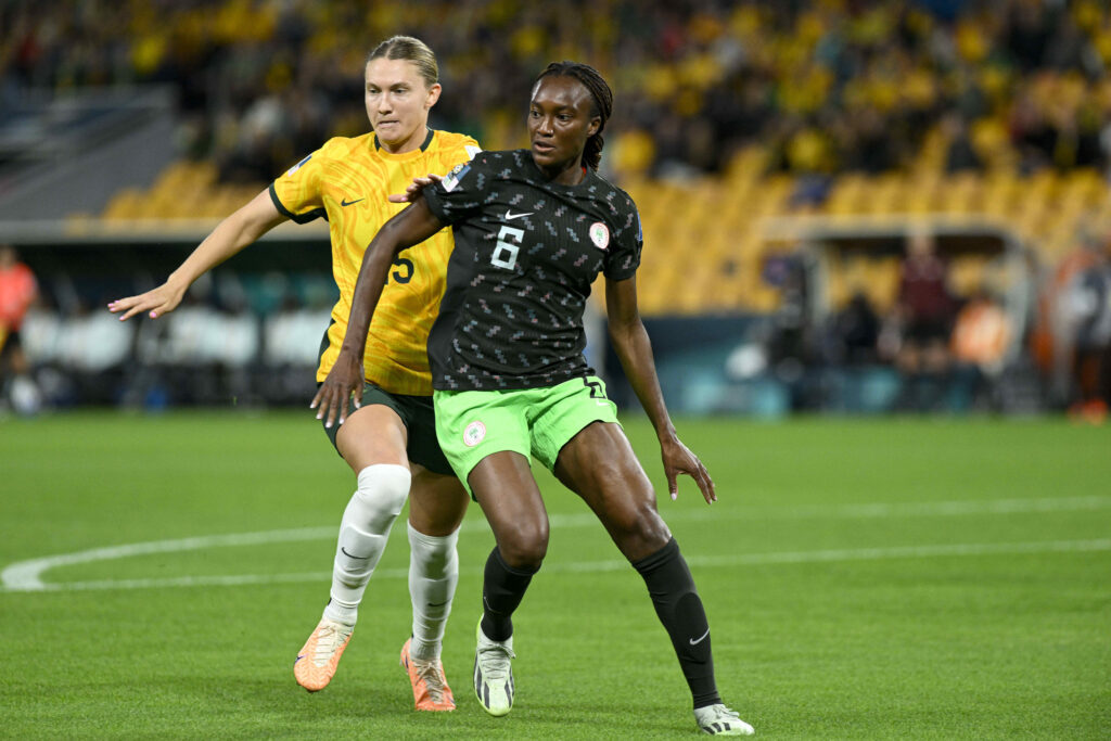 Ifeoma Onumonu of Nigeria against Australia