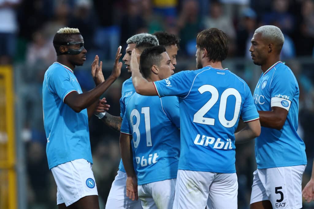 Napoli fixtures 2023/24 season: All Victor Osimhen's opponents 1 Victor Osimhen celebrates with teammates in pre-season