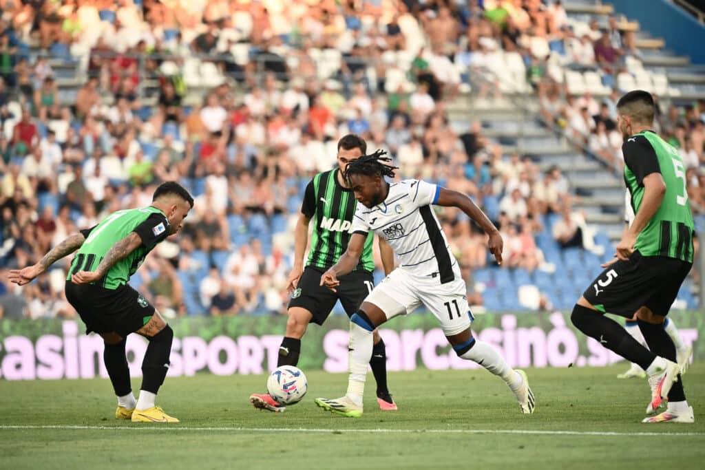 Ademola Lookman was impressive in Atalanta's win over Sassuolo