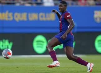 Asisat Oshoala at the centre of Barca Femeni’s friendly win
