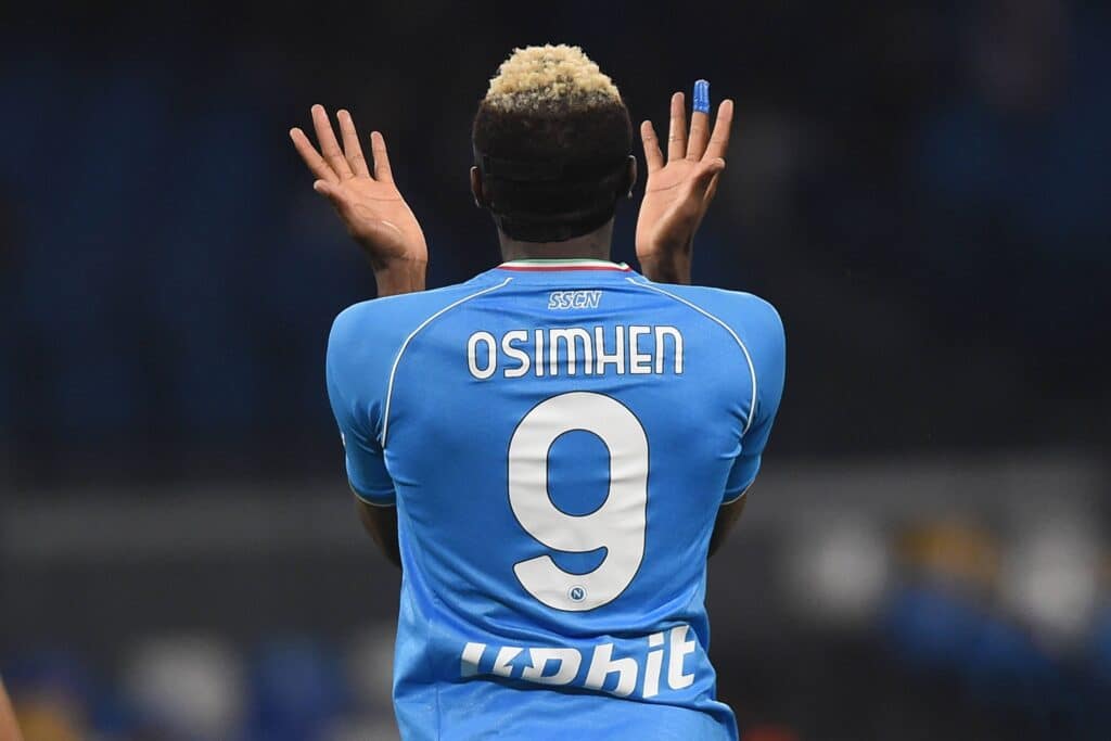 Osimhen salary at Napoli: New details emerge as forward inches closer to renewal 1 Victor Osimhen frustrated in a Napoli game.