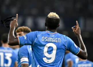 Victor Osimhen nets his 100th club goal in easy Napoli win