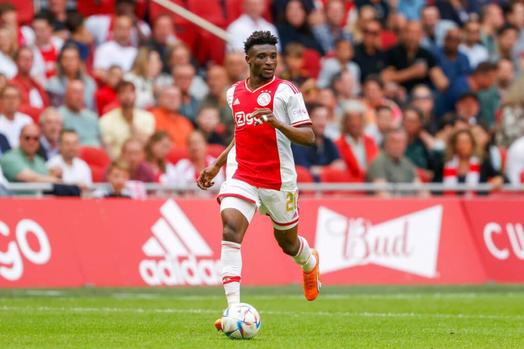 Mohammed Kudus in action for Ajax