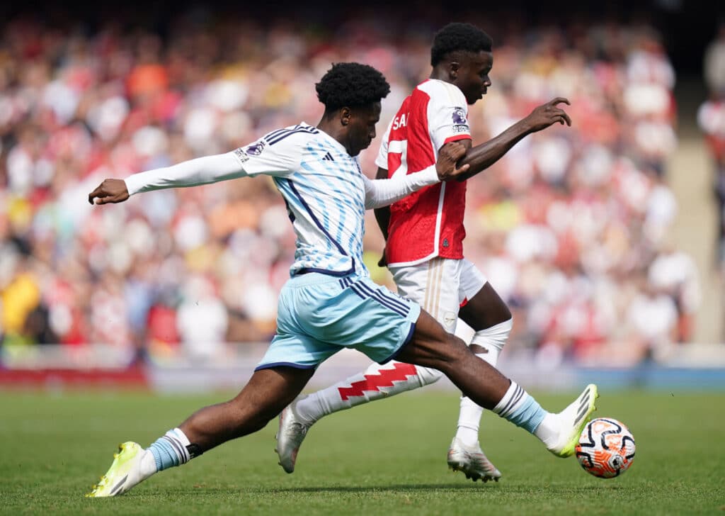 Ola Aina - Salary, stats, net worth, wife 3 Ola Aina in action for Nottingham Forest