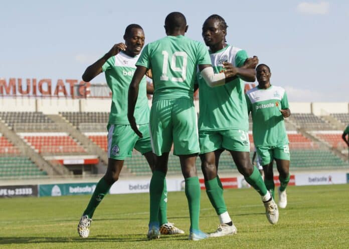 Kenya Premier League top scorers - Gor Mahia celebrates a goal Kenya Premier League top scorers – 2023/24 season