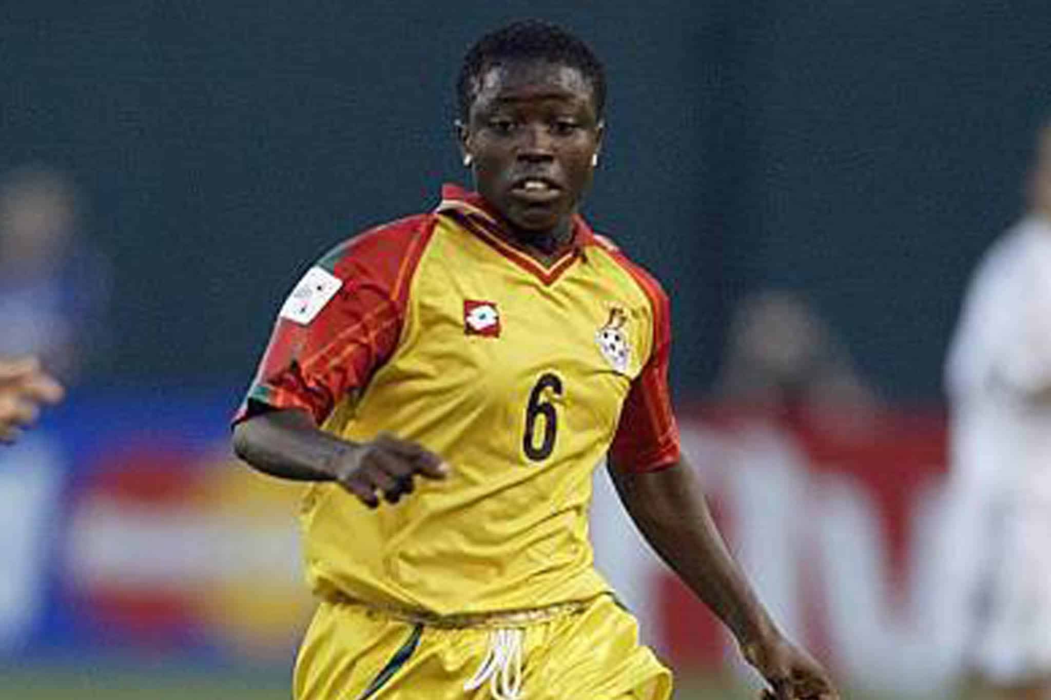 florence okoe black queens midfielder