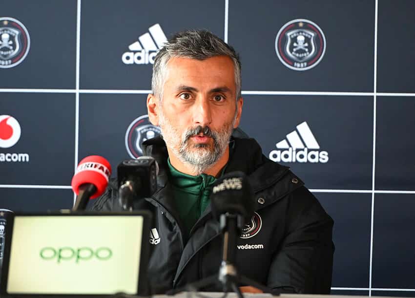 Jose Riveiro speaking ahead of Orlando Pirates vs Jwaneng Galaxy clash