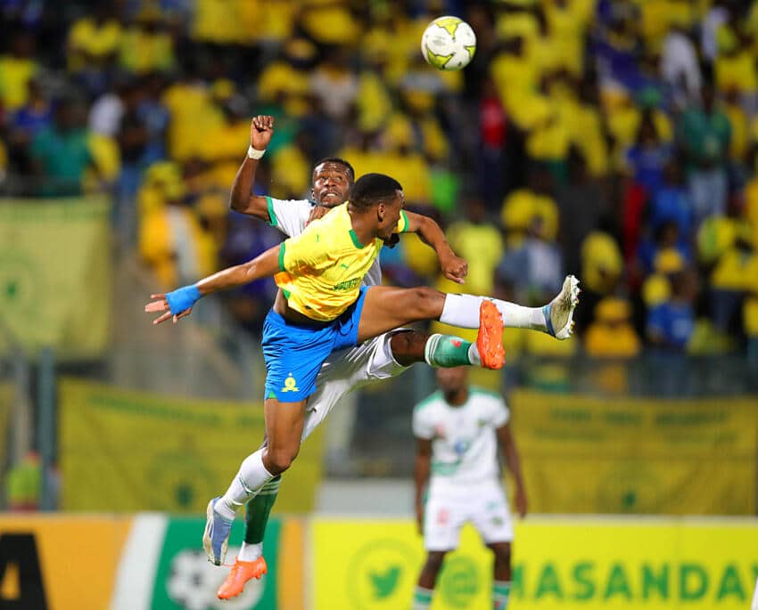 Sundowns march into CAF Champions League Group Stage in style 1 Sundowns' player in action