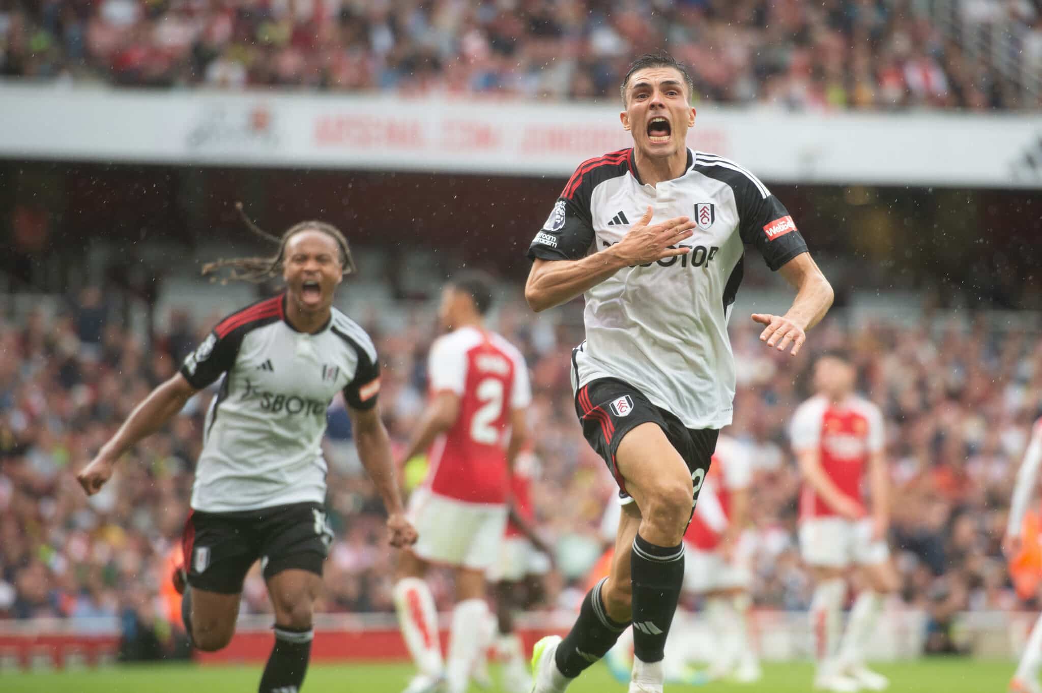 Manchester City vs Fulham: Will Alex Iwobi play? 3 manchester city vs fulham palhinha celebrating against Arsenal