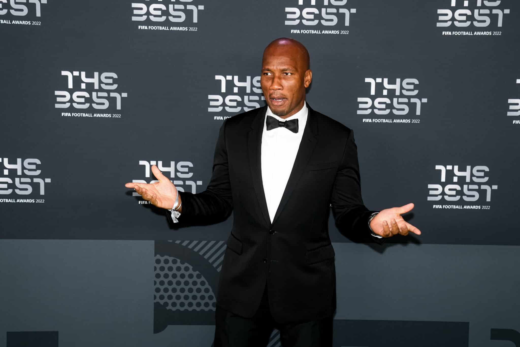 African strikers didier drogba