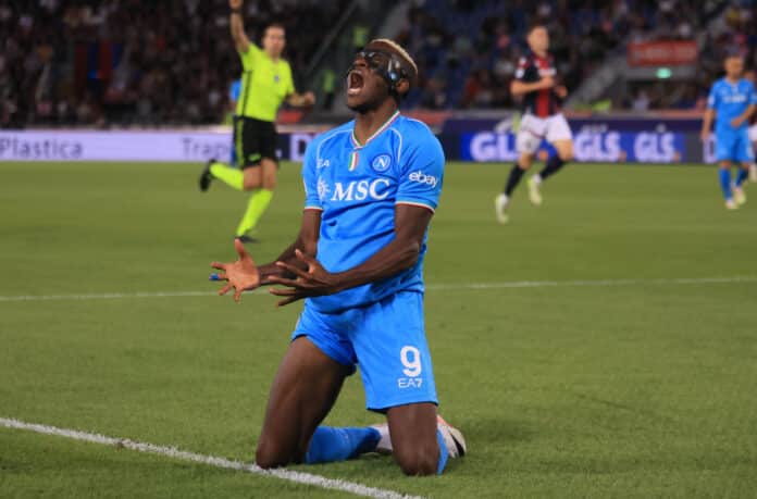 Osimhen contemplates legal action against Napoli over mocking TikTok video