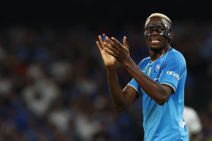 Napoli issue statement on Victor Osimhen tik-tok row Napoli issue statement on Victor Osimhen TikTok row