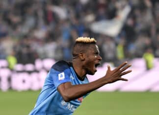Osimhen injury: Striker might miss upcoming Napoli fixture