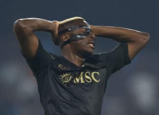 Osimhen dejected as Napoli fall to defeat at the hands of Lazio Osimhen dejected as Napoli fall to defeat at the hands of Lazio