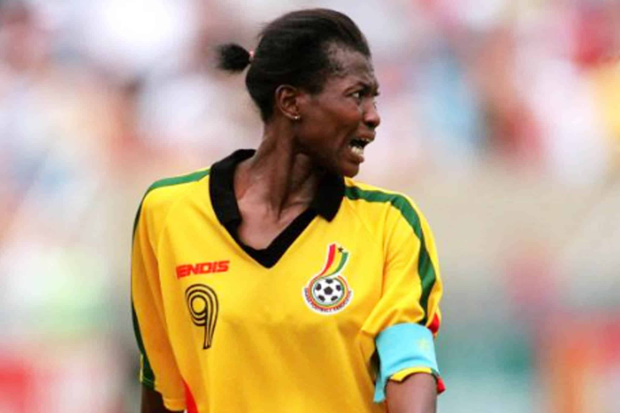 former black queens forward alberta sackey