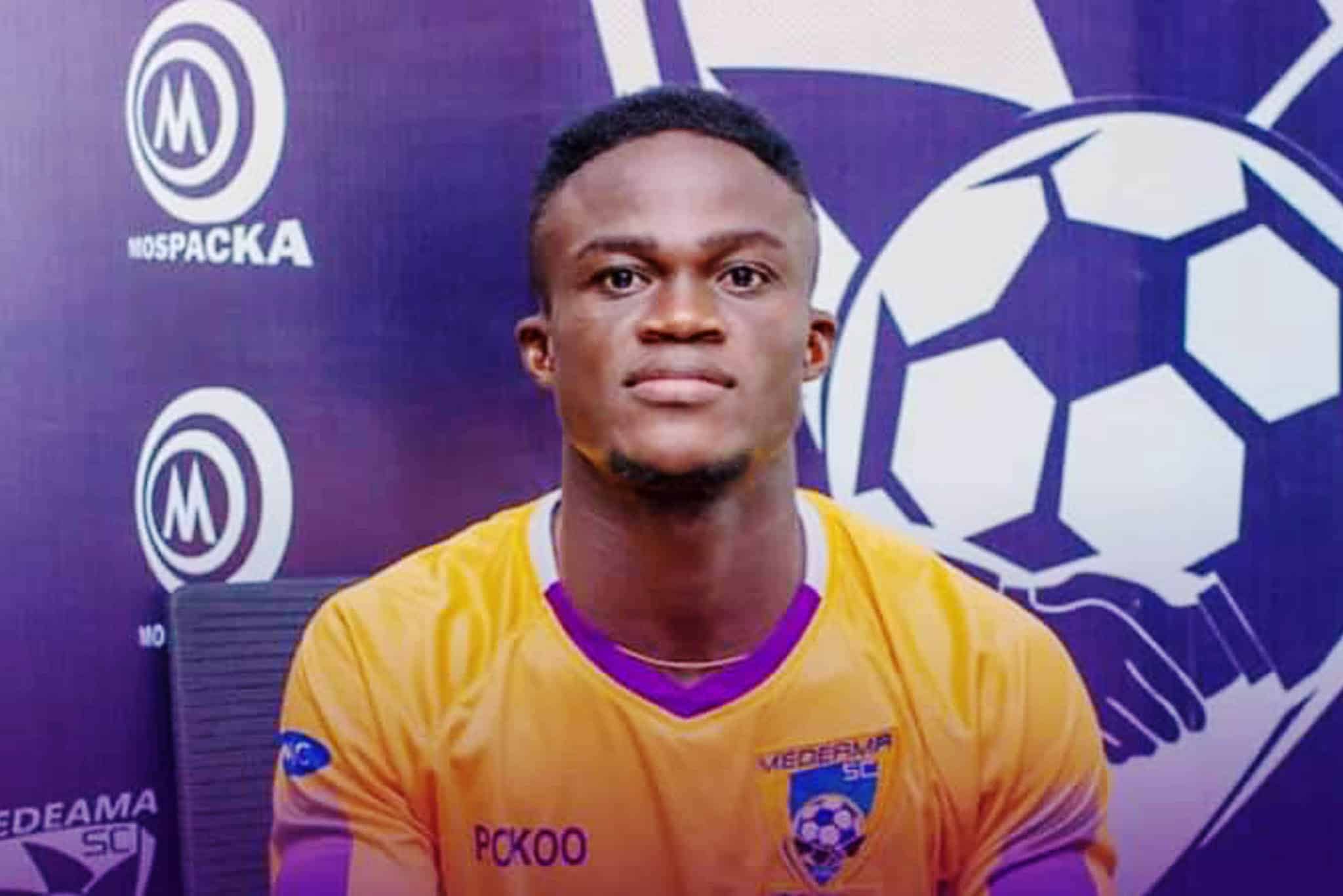 mediama sc attacker kofi ansu