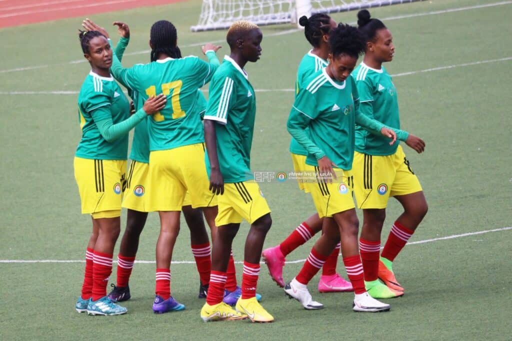 Ethiopia vs Nigeria Super Falcons lineups & odds - CAF Womenâs 2024 Olympic Qualifiers 2 Ethiopia women's team in action
