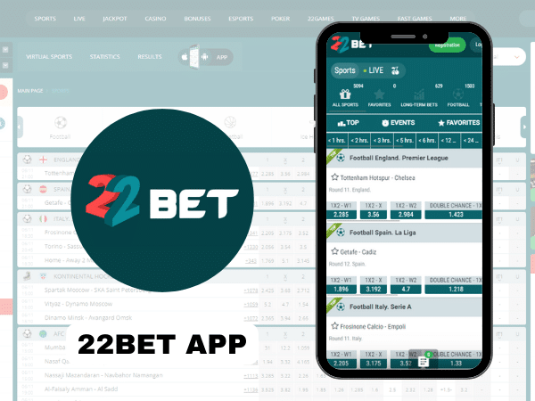 22bet nigeria top 10 betting apps