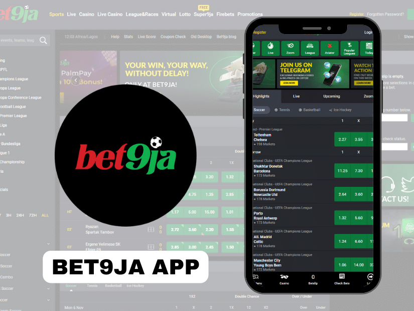 BET9ja betting app nigeria