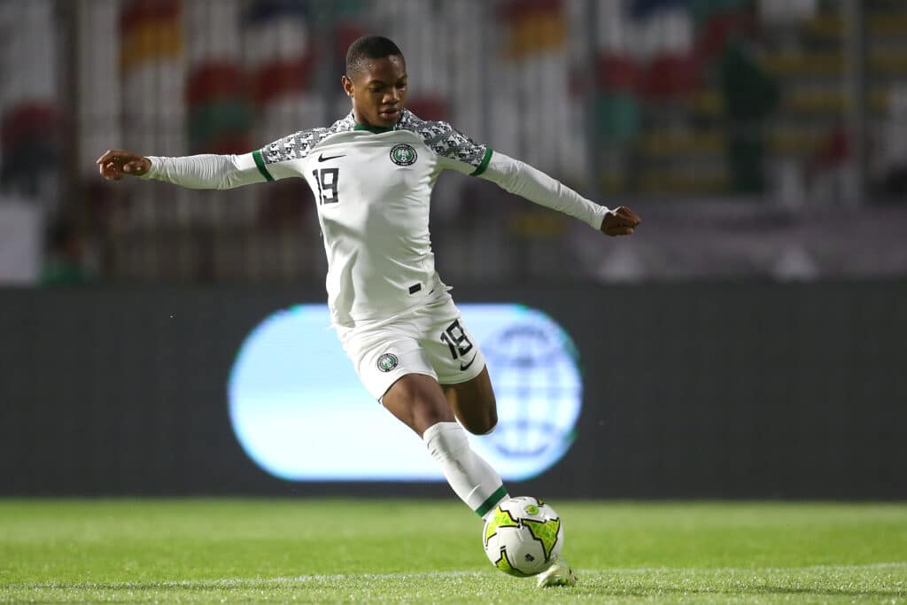 Light Eke of the Nigeria National Under-17 football team