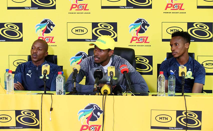 Rhulani press conference ahead of an MTN8 game