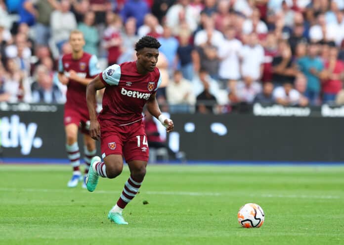 Stonebwoy reaches the London Stadium to support Kudus