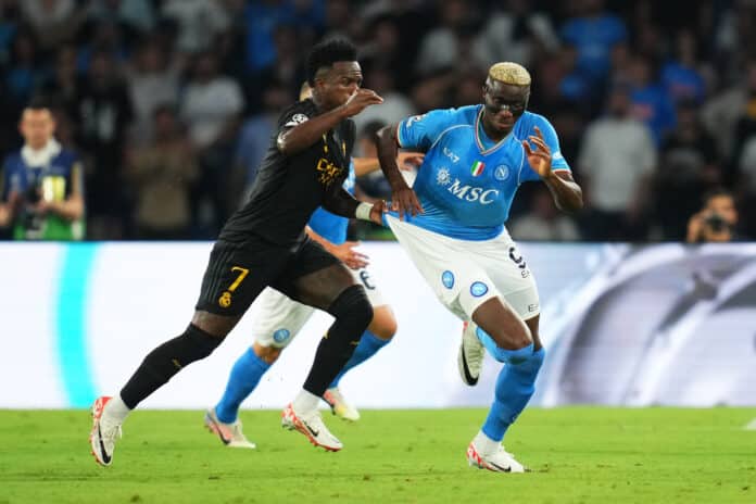 ITA: SSC Napoli v Real Madrid. UEFA Champions League match, Group C, date 2 Osimhen fires blanks in Napoli 2-3 loss to Real Madrid