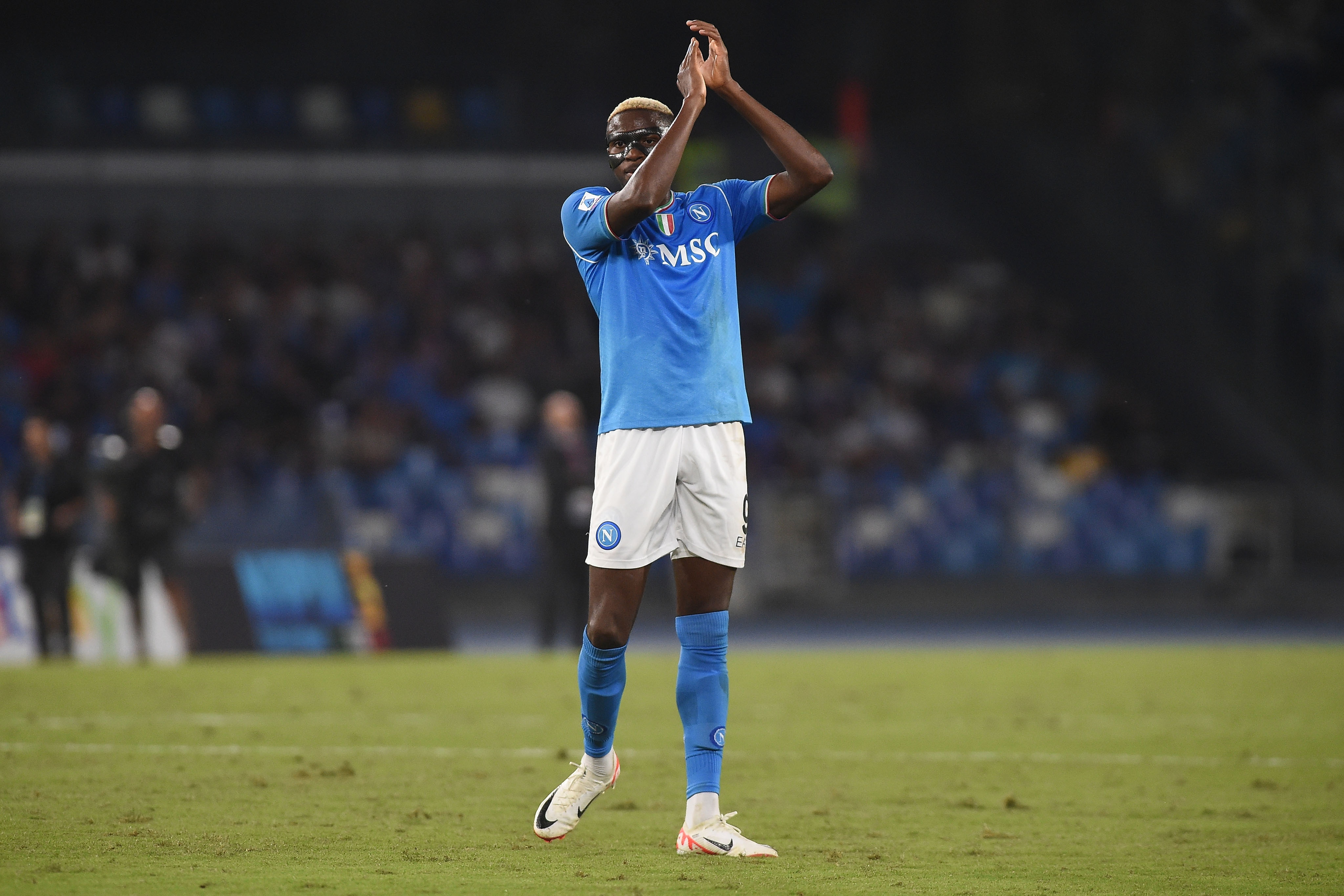 Osimhen’s appreciation of Napoli president’s gesture sparks hope for the club