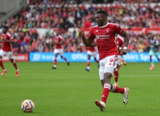 Taiwo Awoniyi’s Nottingham Forest share spoils with Brentford at City Ground