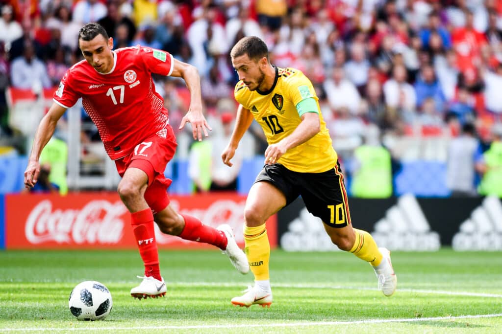 Eden Hazard at the 2018 FIFA world cup