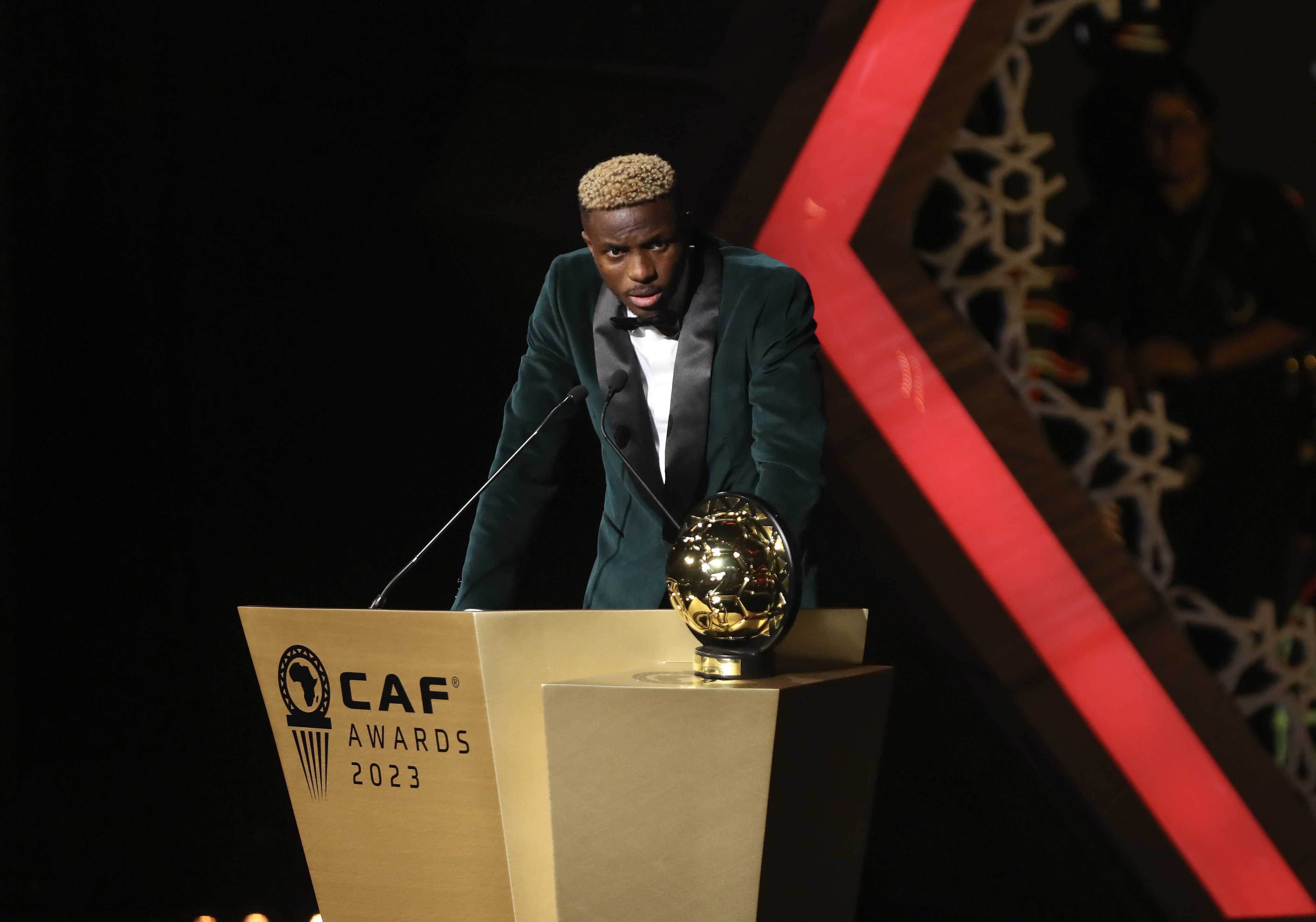 ‘Osimhen crowned the King of African football at CAF Awards 2023’