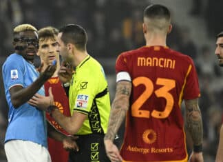 Napoli manager ‘pardons’ Victor Osimhen for red card against Roma