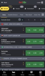 bet9ja live betting
