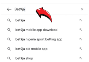 Bet9ja android download step 2