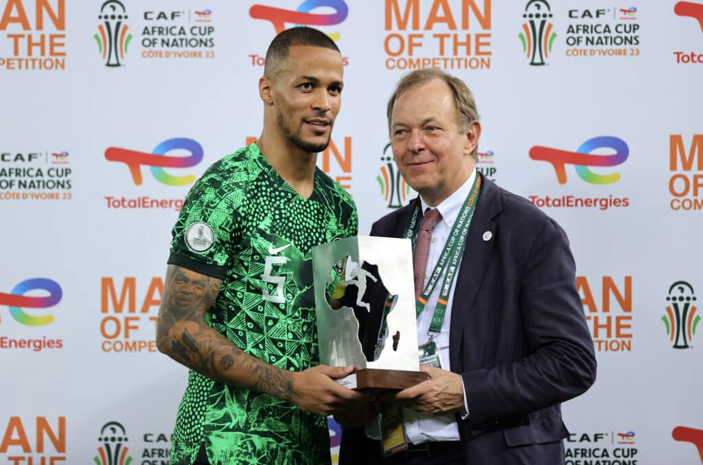 AFCON 2023 team of the tournament 3 William Troost-Ekong wins MVP of AFCON 2023