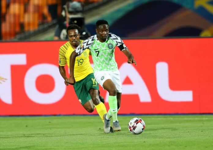 Bafana Bafana vs Nigeria head to head record in AFCON