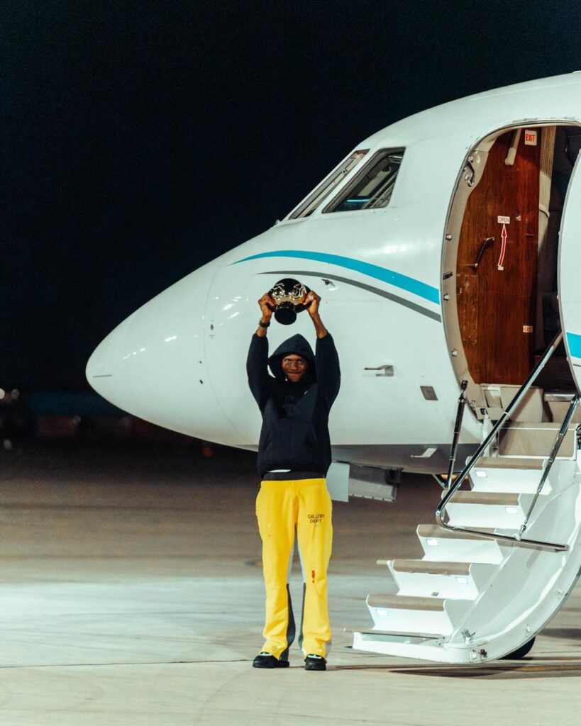 Victor Osimhen Private Jet