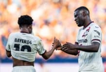 Contribution of Boniface and Tella in Bayer Leverkusen unbeaten league season